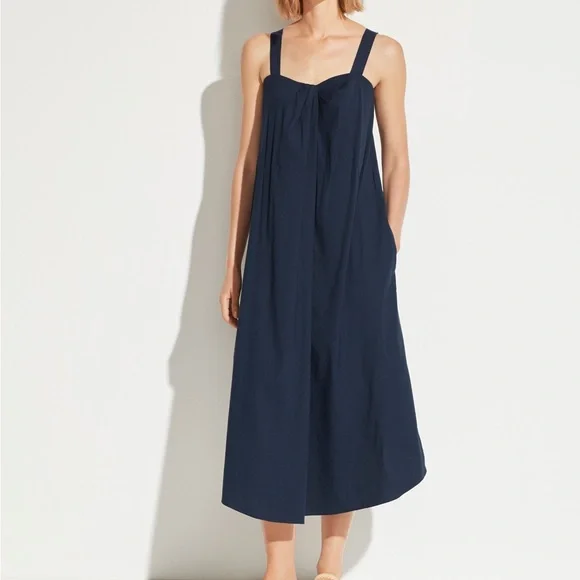 Vince | Dresses | Vince Linen Maxi Dress | Poshmark